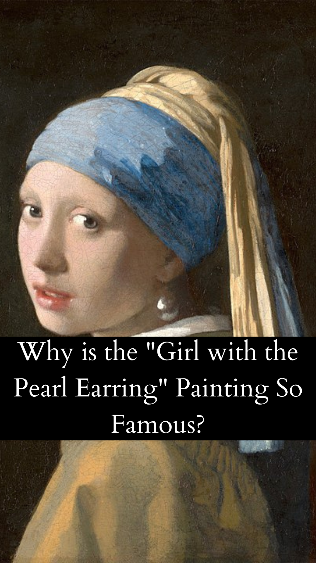 Girl with a pearl earring artwork 2025