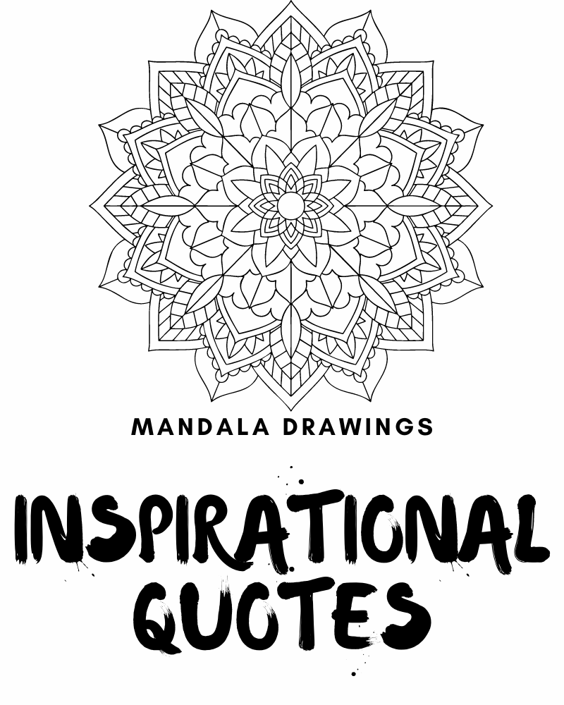 Mandalas - Inspirational Art Quotes - Coloring Ebook