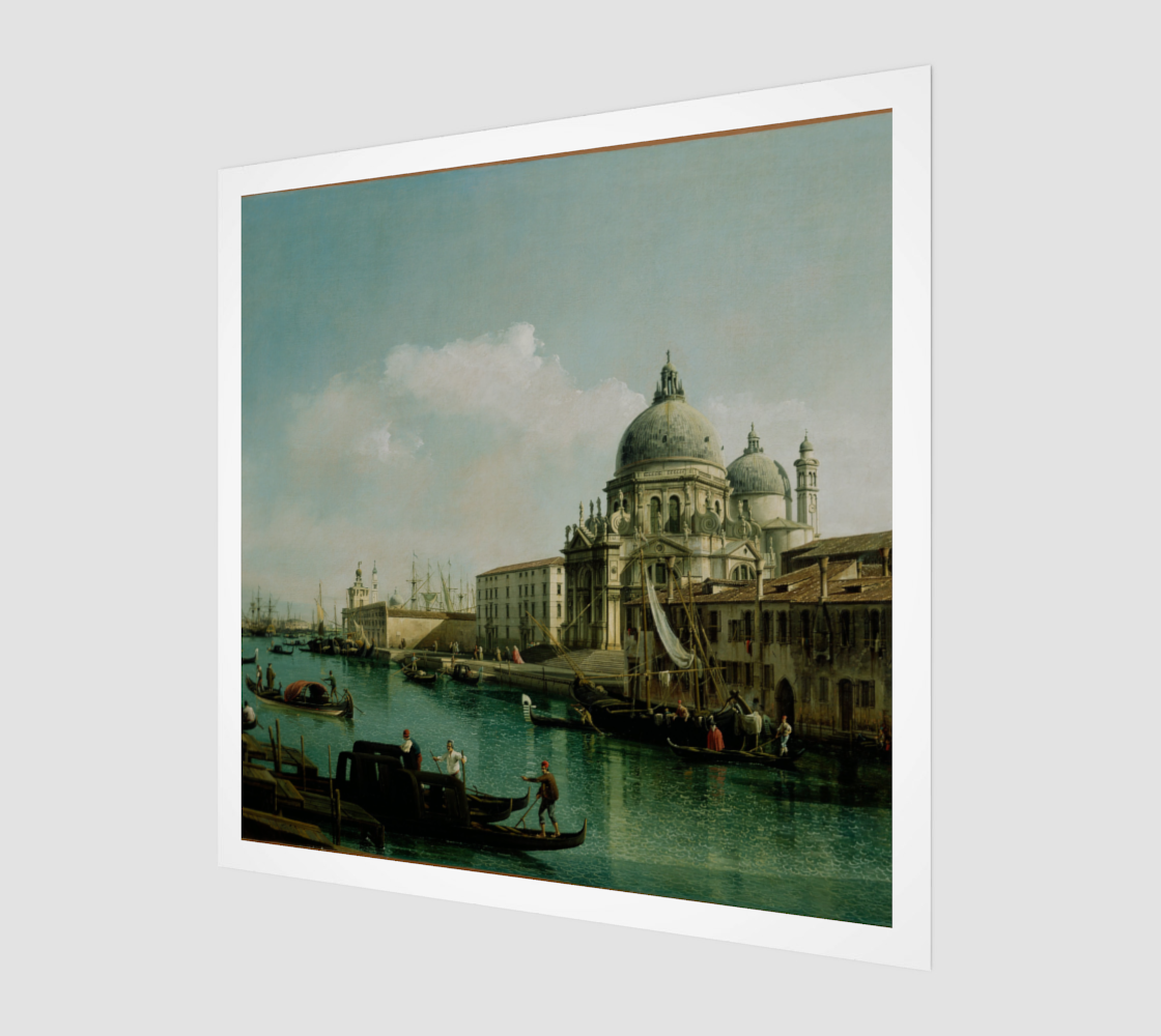 View of the Grand Canal and the Dogana by Bernardo Bellotto