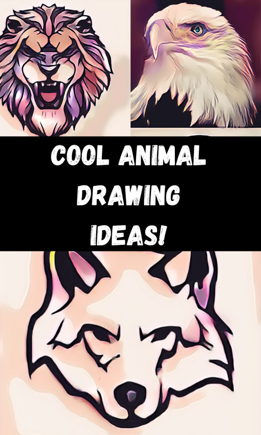 Cool Animal Drawing Ideas! Easy Sketches!