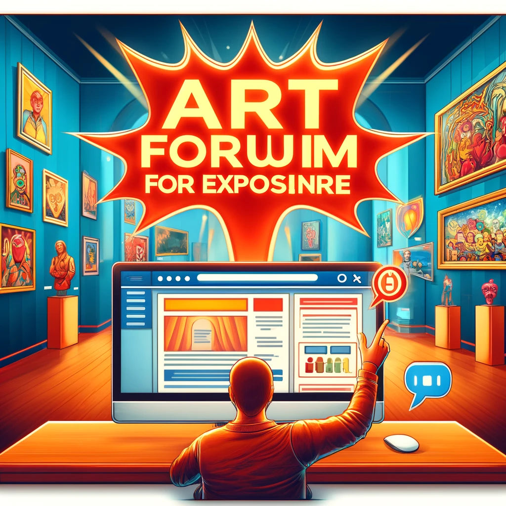 Utilizing Art Forums For Exposure & To Expand Your Reach