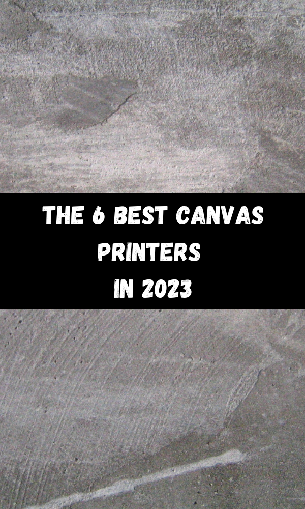 The 6 Best Canvas Printers In 2023