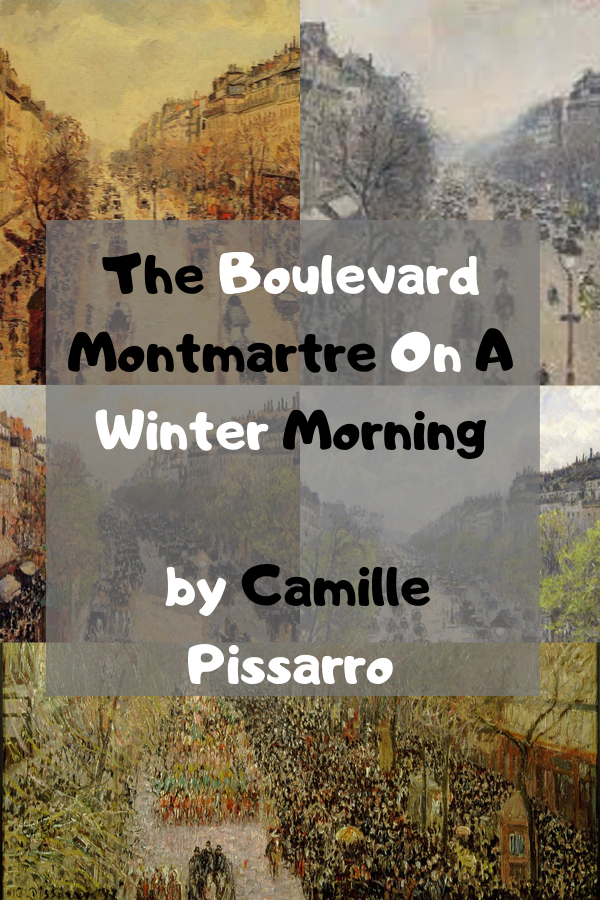 The Boulevard Montmartre On A Winter Morning (Camille)