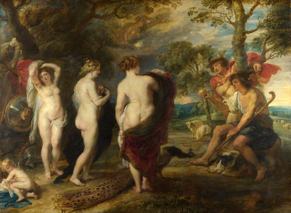 The Judgement Of Paris Rubens