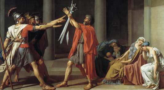 The Oath Of The Horatii [Jacques-Louis David Art Facts]