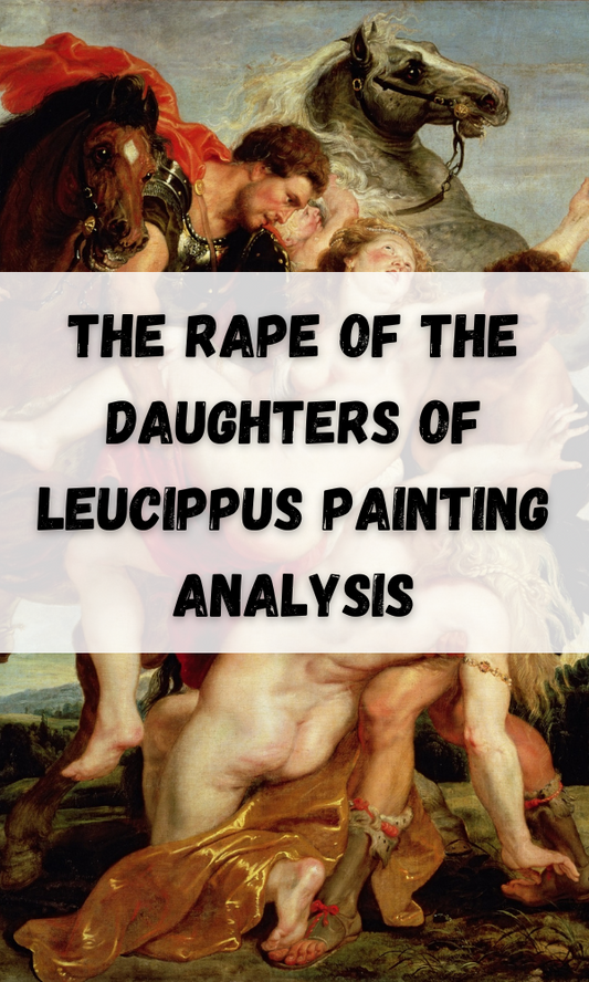 The Rape of the Daughters of Leucippus Painting Analysis