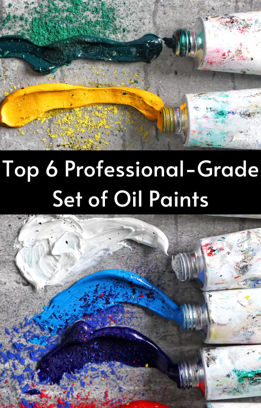 Top 6 Professional-Grade Set of Oil Paints