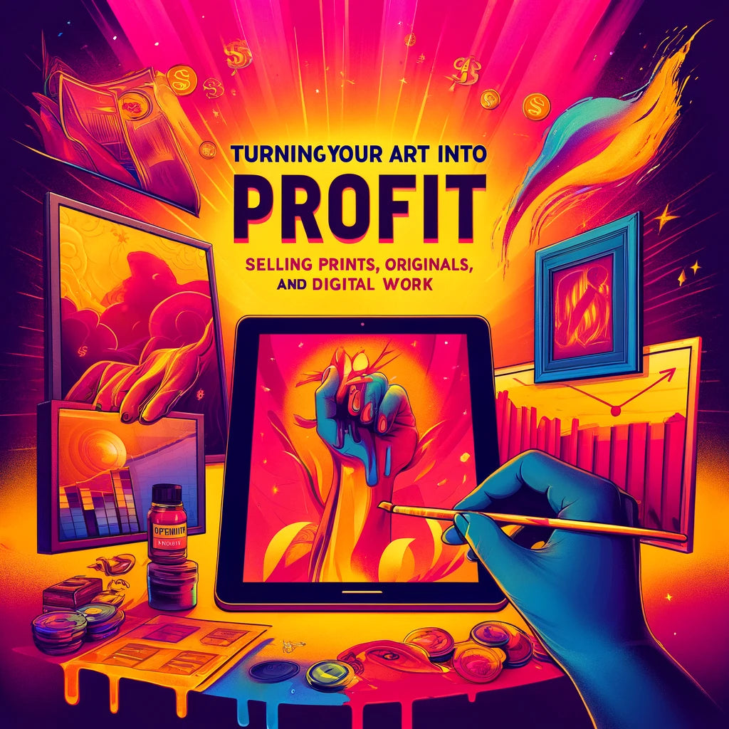 Turning Your Art Into Profit: Selling Prints & Originals