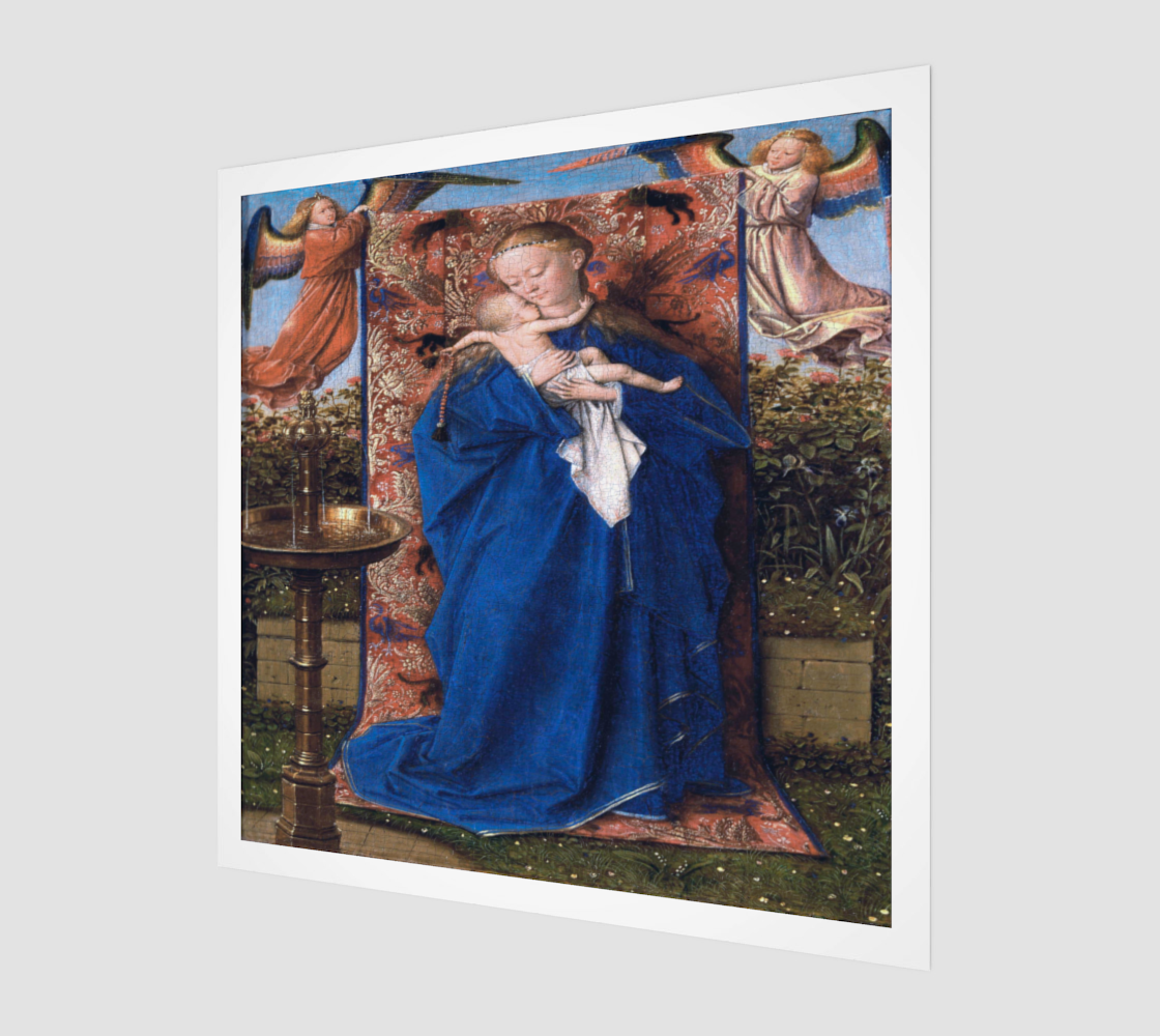 Madonna at the Fountain by Jan van Eyck