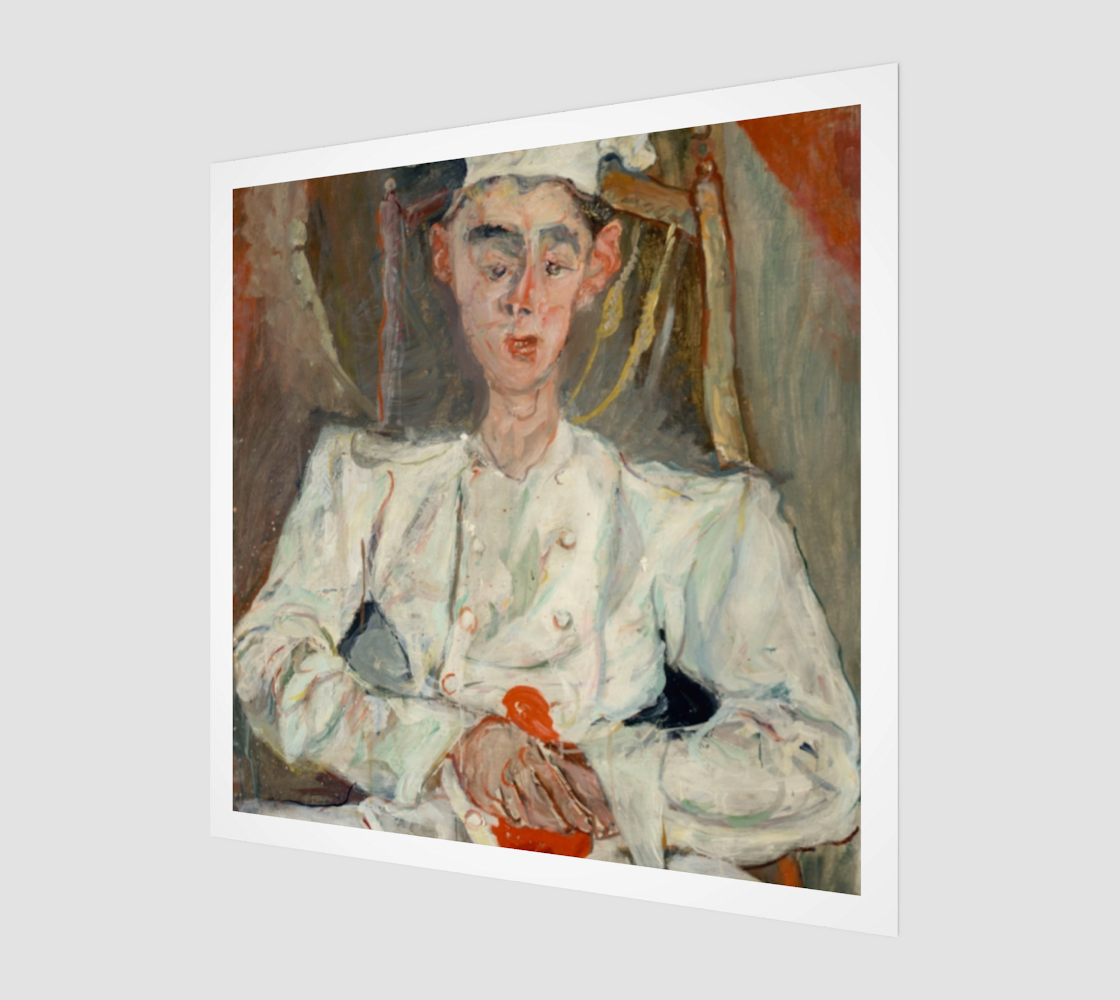 Pastry Cook with Red Handkerchief by Chaim Soutine