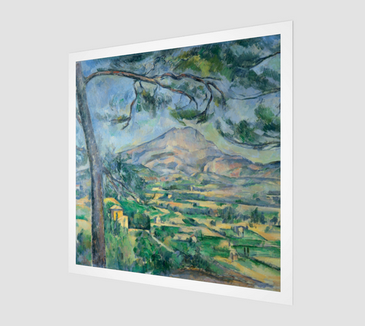 Mont Sainte-Victoire with Large Pine by Paul Cézanne