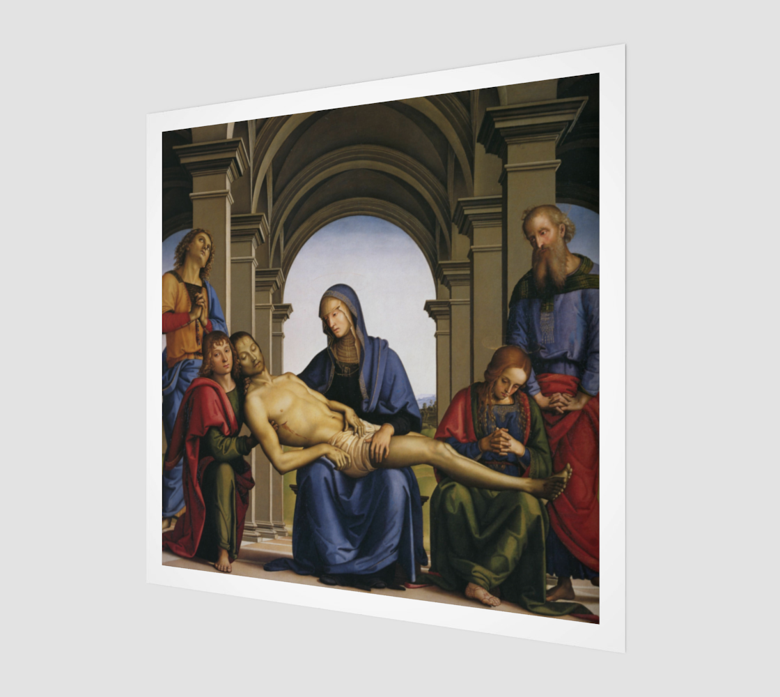 Pietà by Pietro Vannucci Perugino