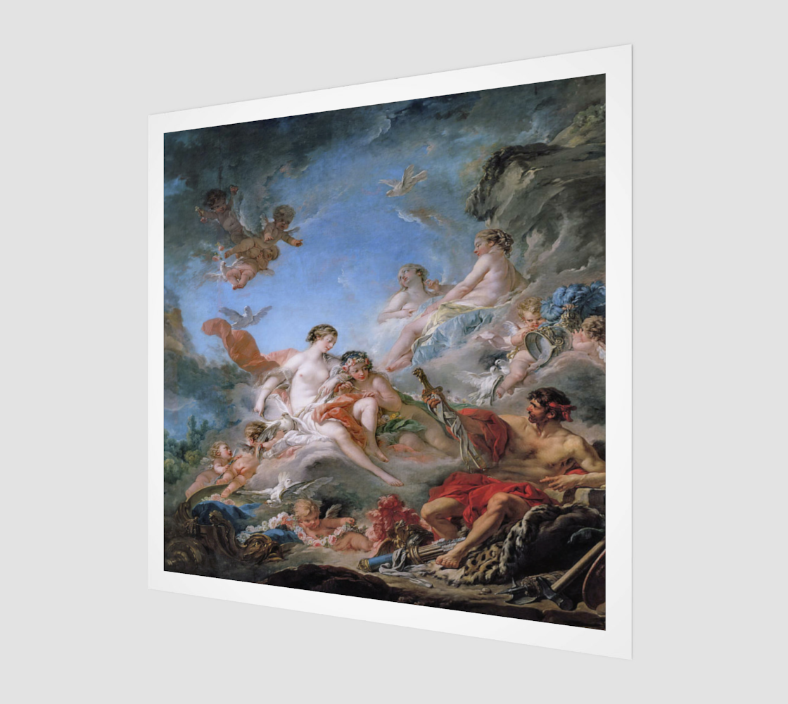 Vulcan Presenting Arms to Venus for Aeneas by François Boucher