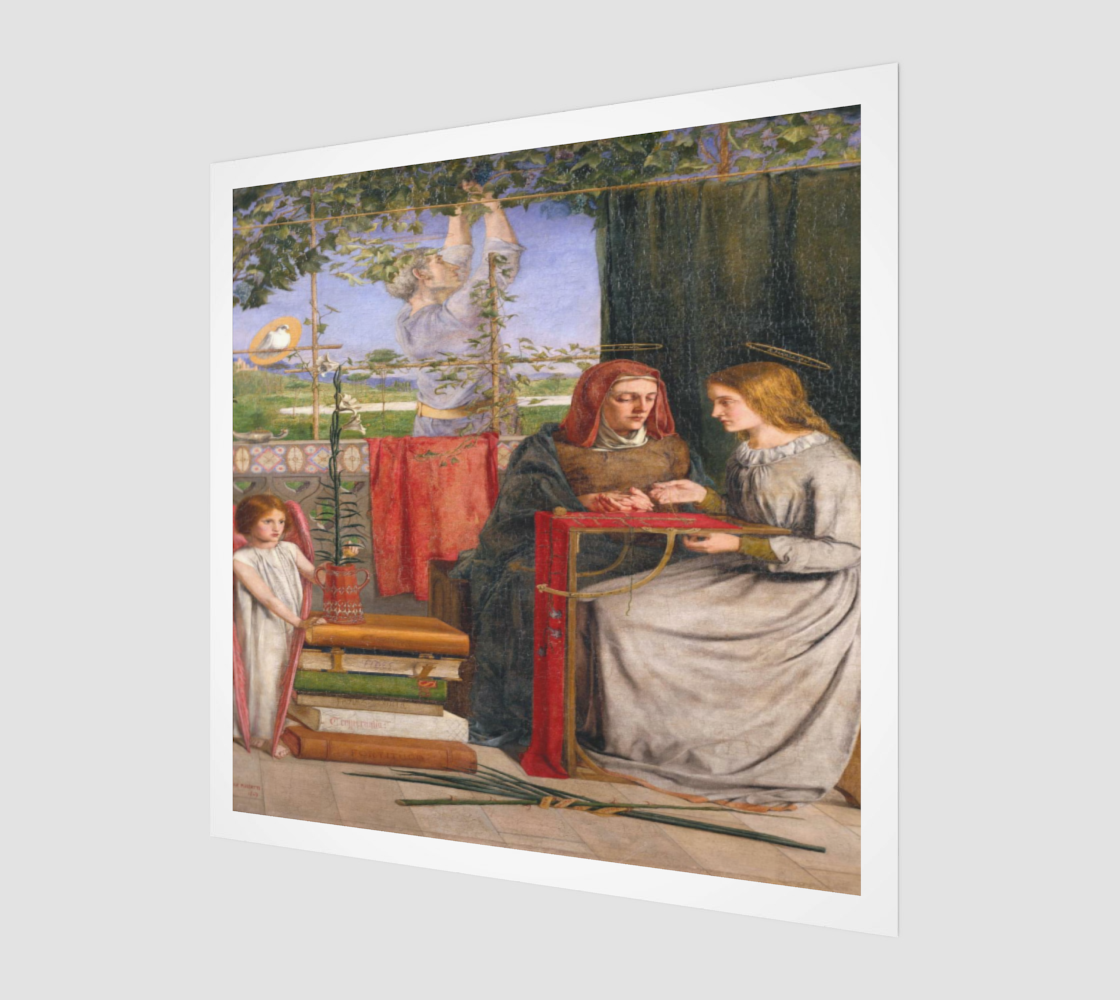 The Girlhood of Mary Virgin by Dante Gabriel Rossetti