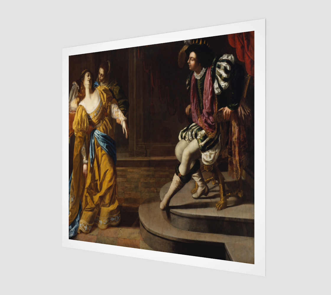 Esther before Ahasuerus by Artemisia Gentileschi - Famous Paintings