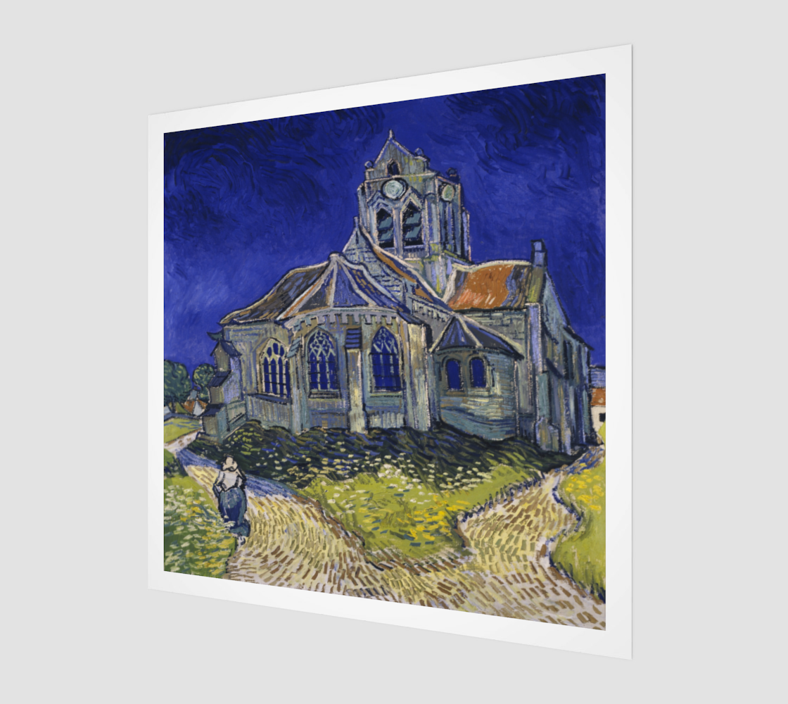The Church at Auvers by Vincent Van Gogh