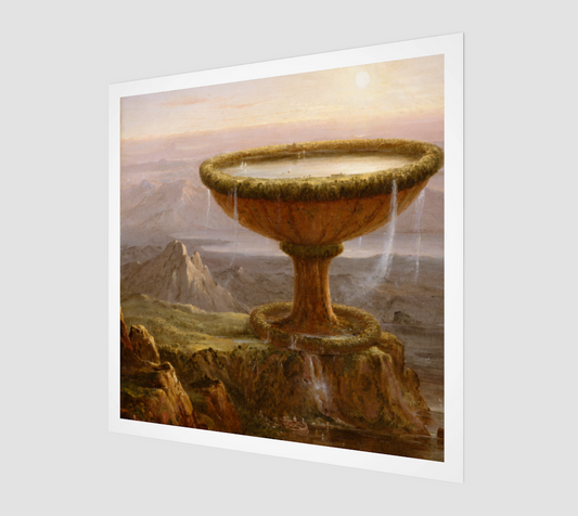 The Titan's Goblet by Thomas Cole