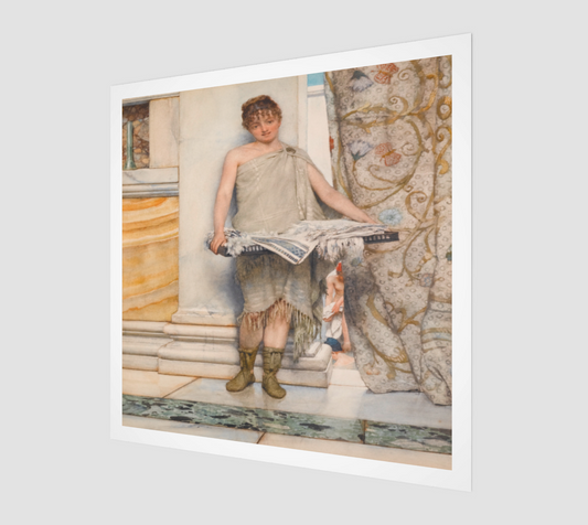 A Balneatrix by Lawrence Alma Tadema