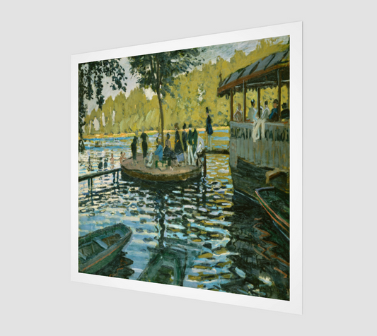 Bain à la Grenouillère by Claude Monet