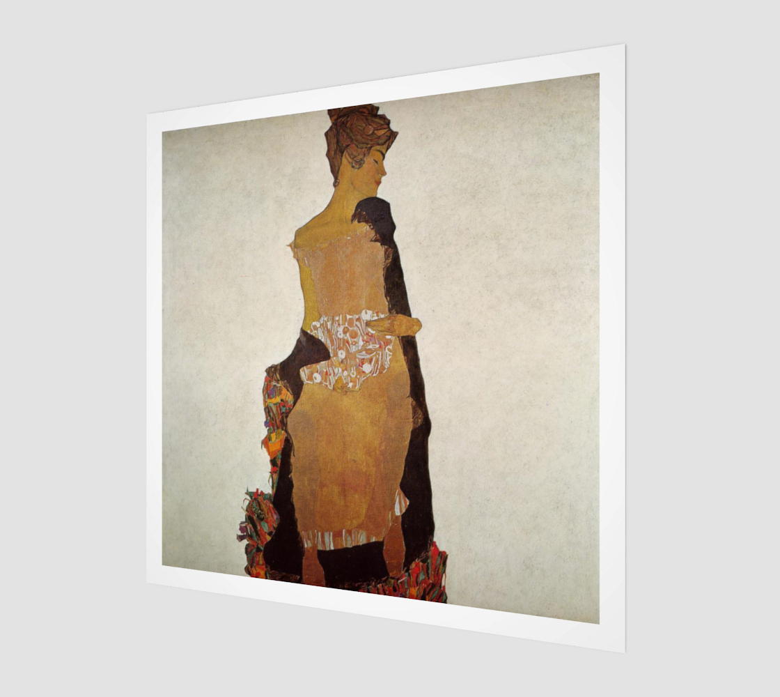 Portrait of Gerti Schiele by Egon Schiele