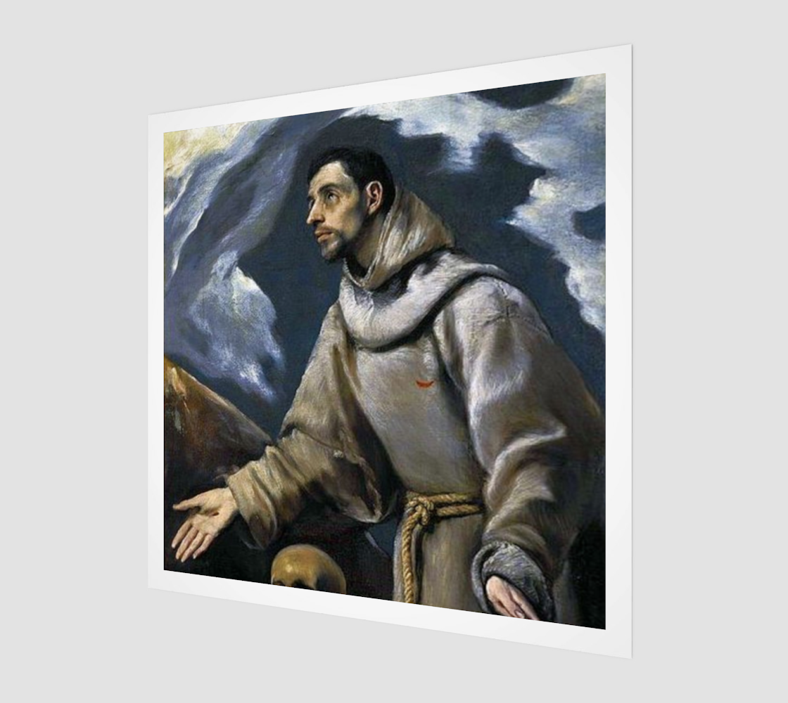 The Ecstasy of St. Francis of Assisi by El Greco