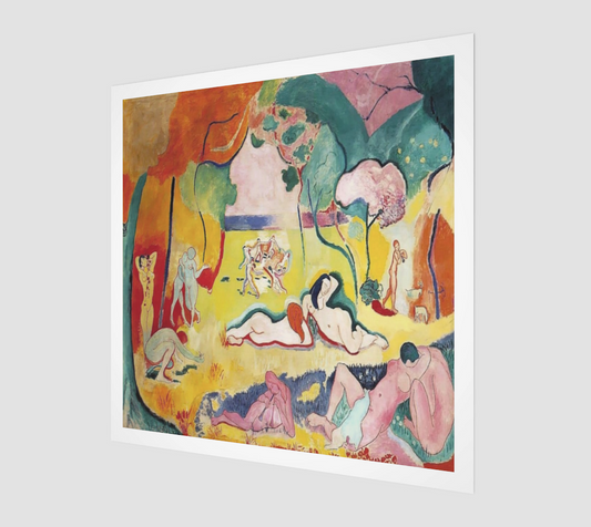 Le bonheur de vivre Painting by Henri Matisse