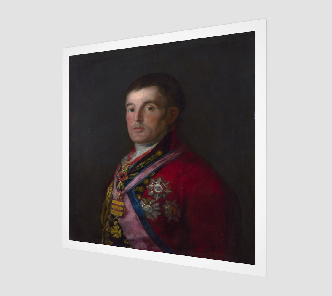 Portrait of the Duke of Wellington by Francisco Goya