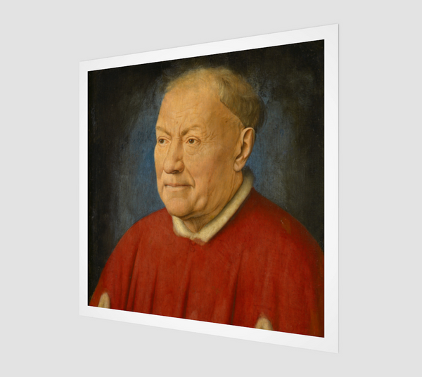 Portrait of Cardinal Niccolò Albergati - Jan van Eyck – ATX Fine Arts