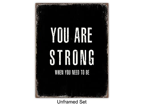 You Are Positive Affirmations Wall Art - Entrepreneur Positive Inspirational Quotes - Motivational poster - Home Office - Classroom Decorations - Success Sayings - Encouragement Gifts for Men, Women