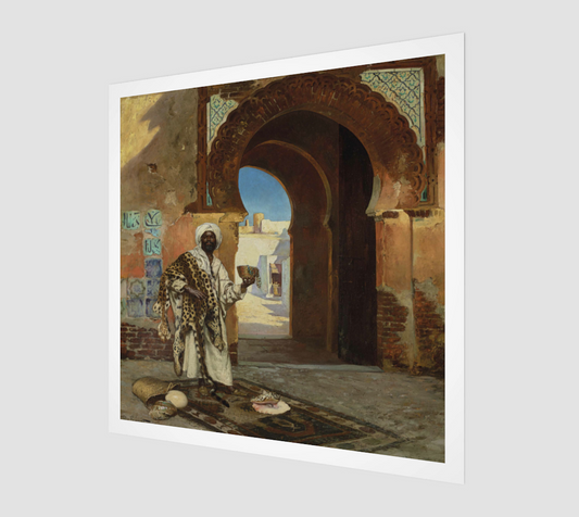 Le Marchand by Rudolf Ernst