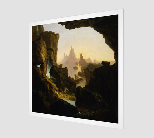 The Subsiding of the Waters of the Deluge by Thomas Cole