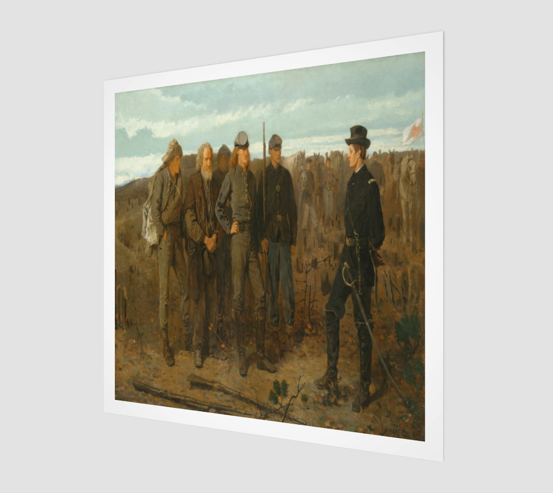Prisoners from the front by Winslow Homer