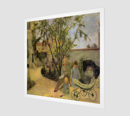 Garden in Vaugirard by Paul Gauguin