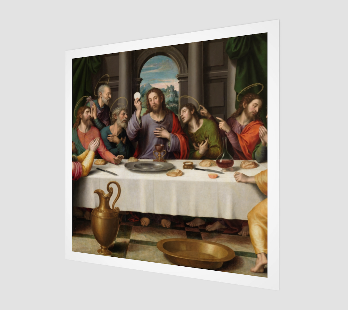 Last Supper by Juan De Juanes