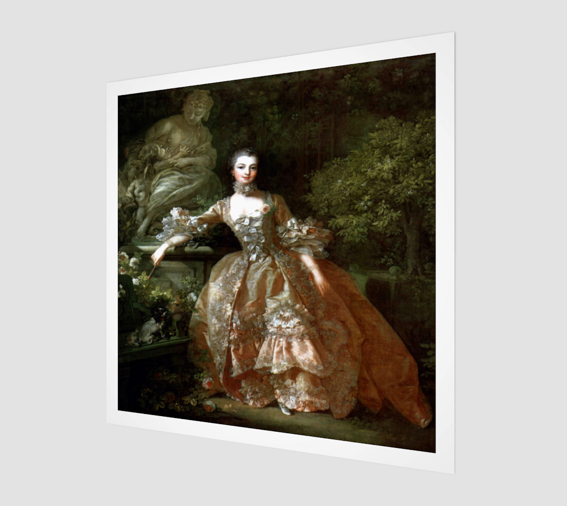 Portrait of Madame de Pompadour by François Boucher