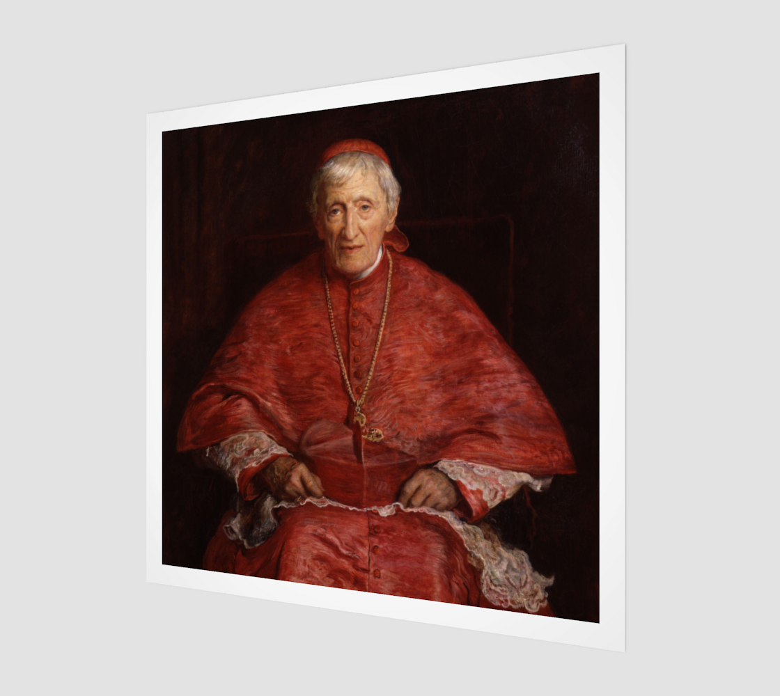 John Henry Newman by John Everett Millais