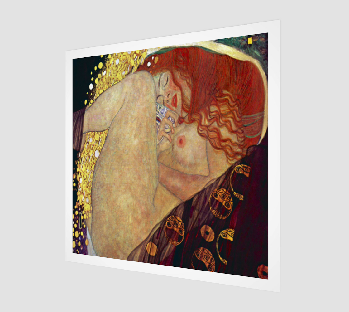 Danaë by Gustav Klimt