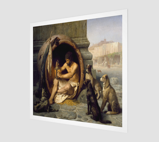 Diogenes by Jean-Léon Gérôme