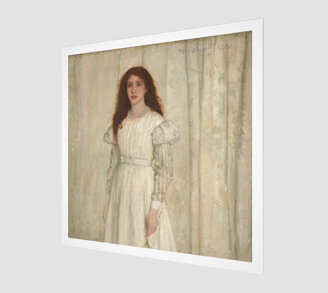 The White Girl by James Abbott McNeill Whistler