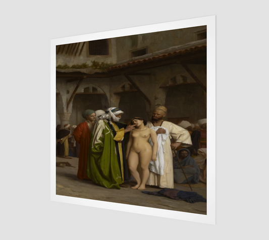 The Slave Market by Jean-Léon Gérôme Museum