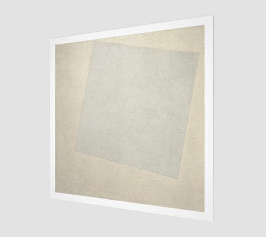 White on White by Kazimir Malevich