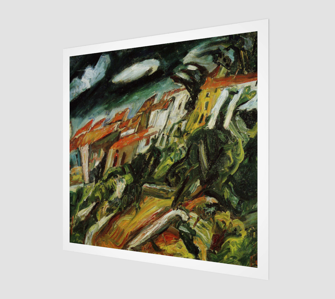 View of Ceret by Chaim Soutine