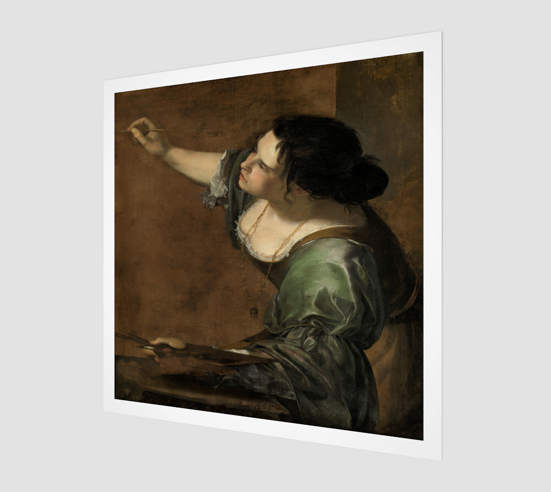 Artemisia Gentileschi Self-portrait