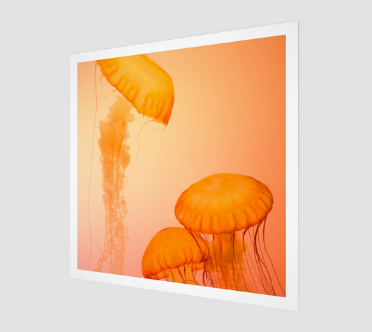 Yellow-Jellyfishes-Painting