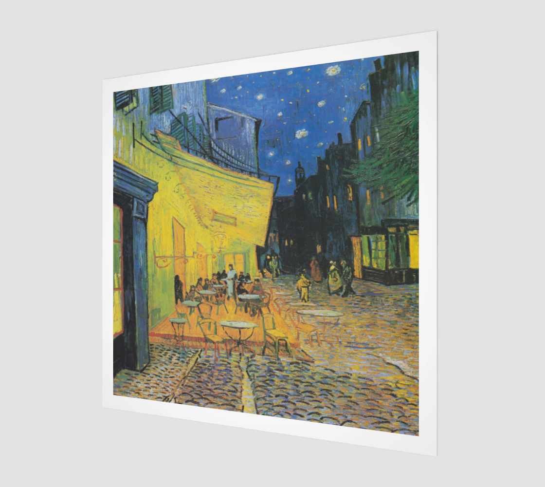 Café Terrace at Night by Vincent van Gogh
