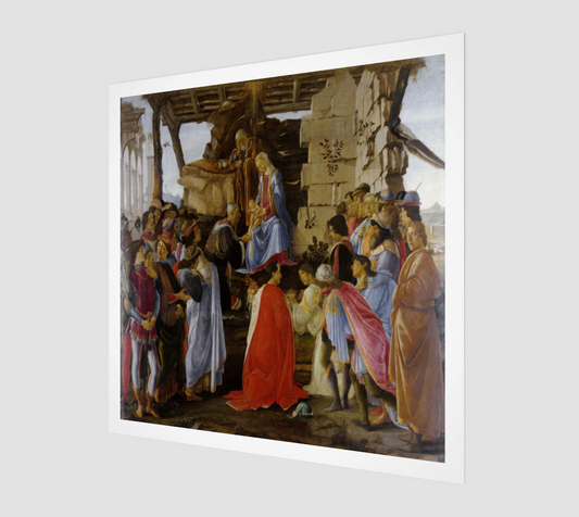 Adoration of the Magi by Sandro Botticelli