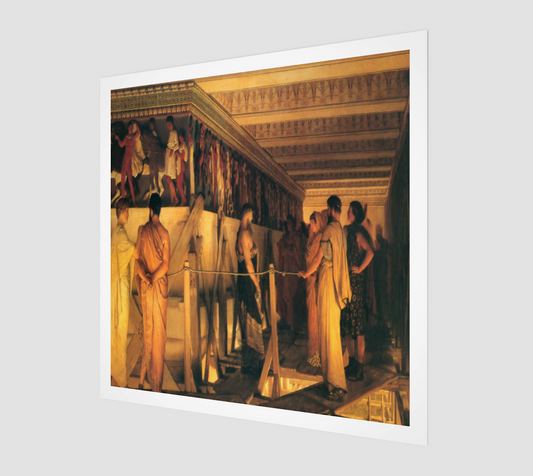 Phidias Showing the Frieze by Lawrence Alma Tadema