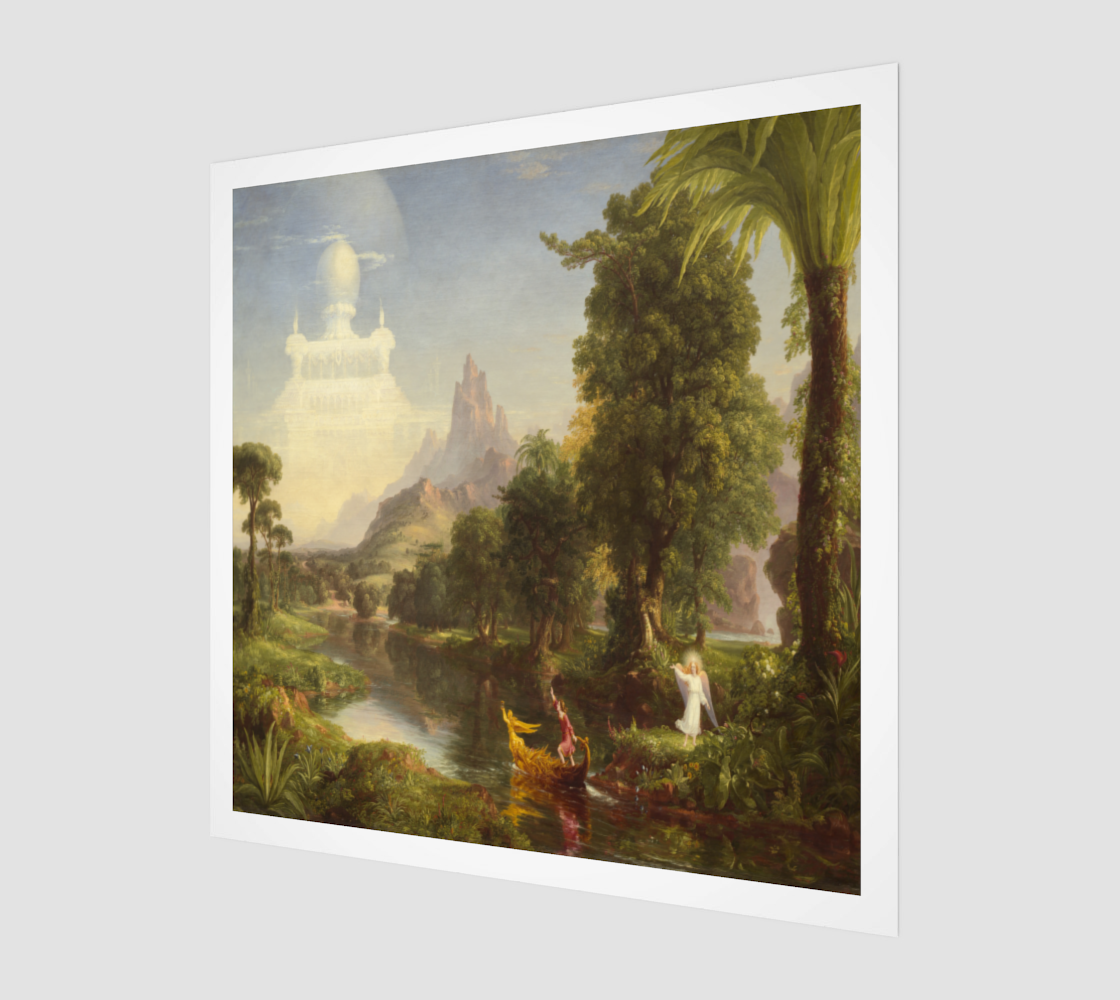Voyage of Life - Youth by Thomas Cole