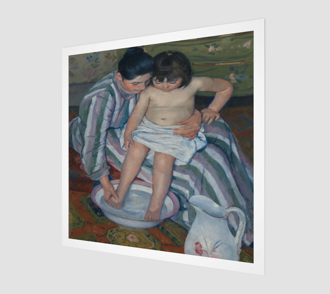The Child’s Bath by Mary Cassatt