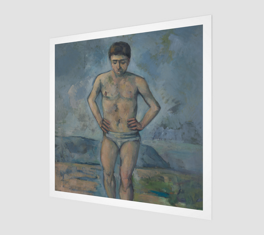 The Bather by Paul Cézanne